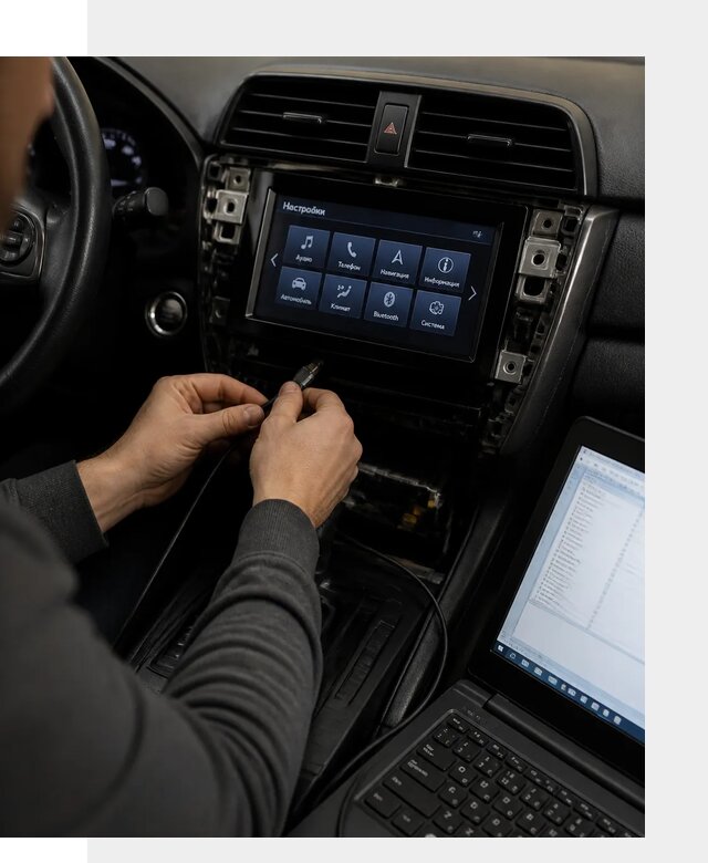 Русификация японских автомагнитол под ключ в Истре
