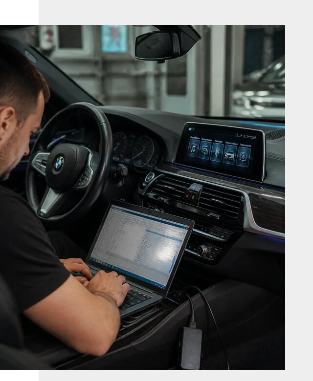 Русификация мультимедиа BMW для авто под ключ в Истре