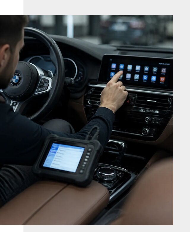 Установка приложений и мультимедиа сервисов BMW в Истре