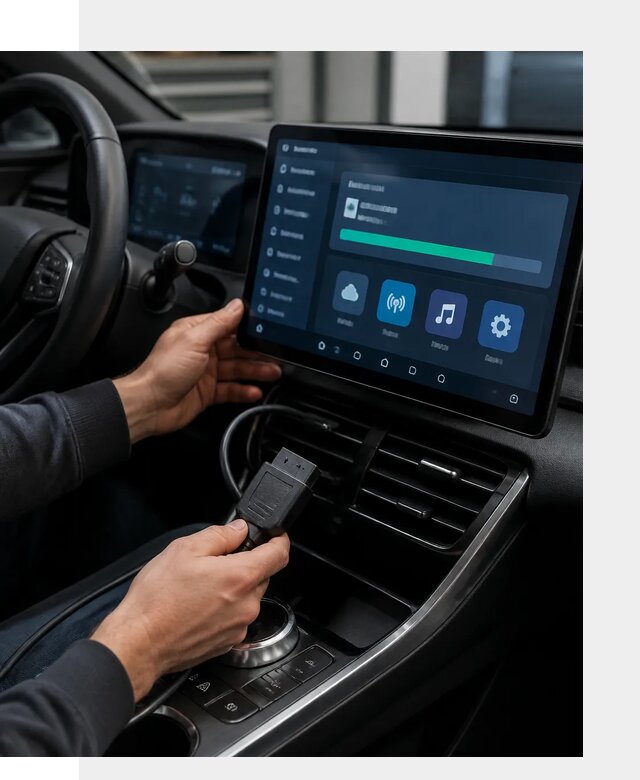 Установка приложений BYD для автомобиля под ключ в Истре