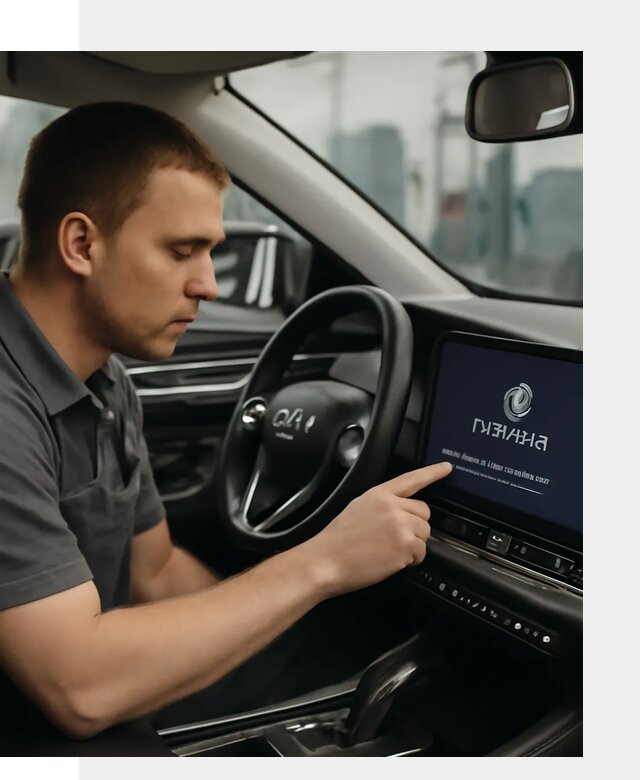 Установка приложений Changan и сервисов в авто в Истре
