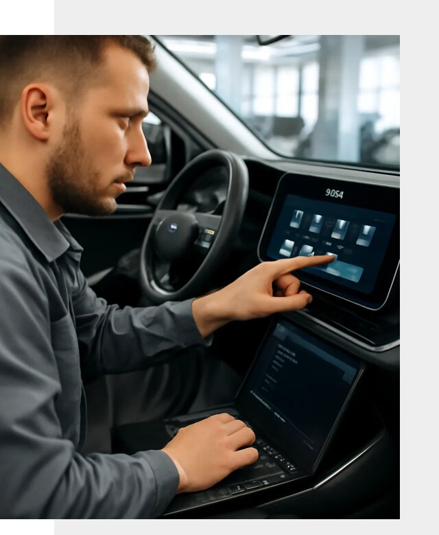 Установка приложений и сервисов Jetour в автомобиле в Истре