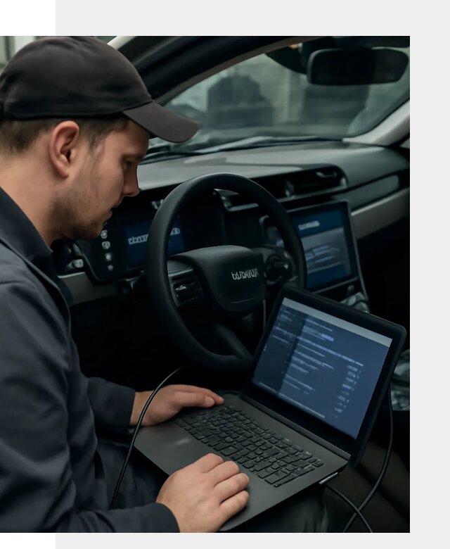 Профессиональная русификация автомобилей Lynk Co в Истре