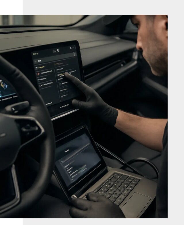 Русификация приборной панели Rising автомобиля в Истре