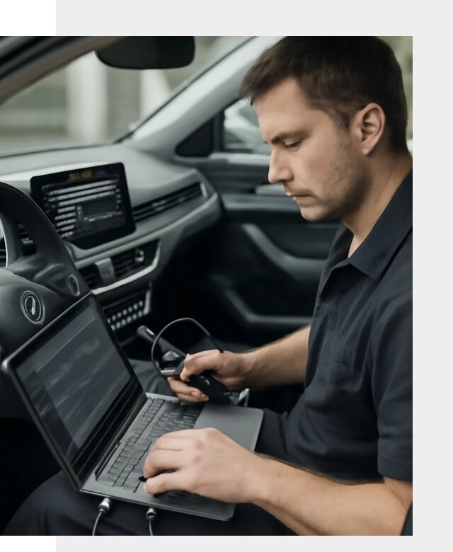 Настройка телематики автомобиля под ключ для авто в Истре