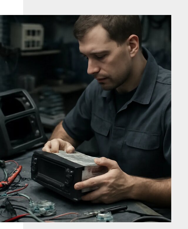 Ремонт автомобильных магнитол с гарантией в Истре