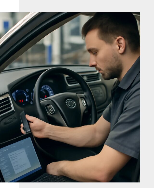 Русификация приборной панели Nissan для авто в Истре