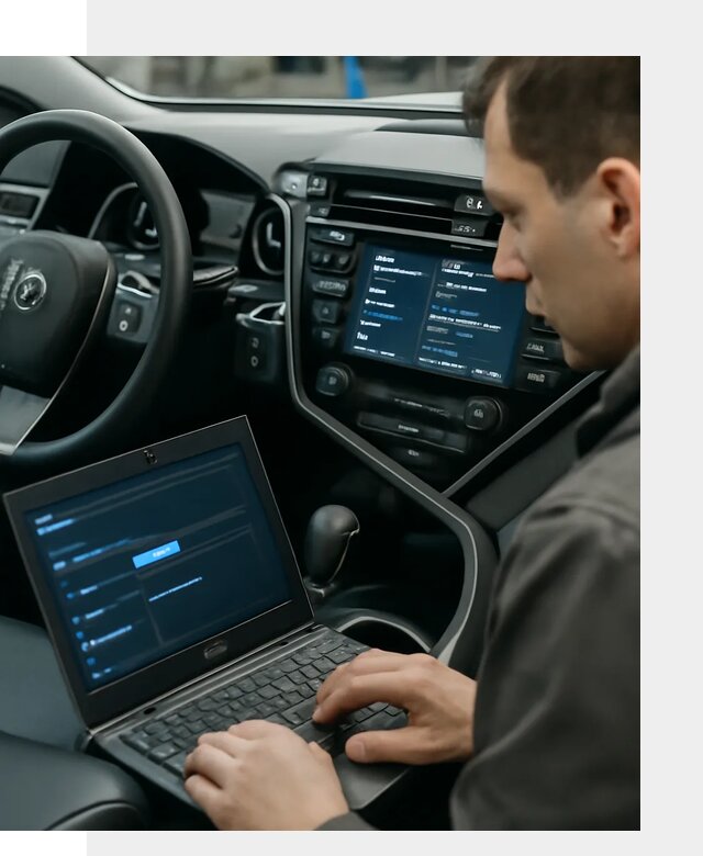 Русификация Toyota Camry 80 для мультимедиа в Истре