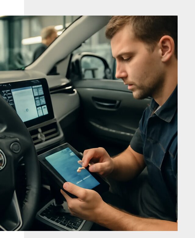 Установка приложений Toyota на мультимедиа в Истре